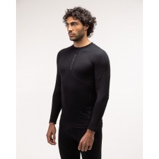ADRENALINA CARBON MEN'S SEAMLESS T-SHIRT LONG SLEEVES 