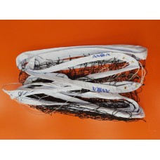  Δίχτυ βόλεϋ 2,5mm με ξύλο 44925 [5203194449258] 