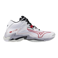 MIZUNO WAVE LIGHTNING Z8 MID (Χρώμα: White/Red/Grey)