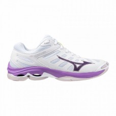 MIZUNO WAVE VOLTAGE MID 2 White/Patrician Purple/Quince