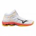 MIZUNO WAVE VOLTAGE 2 MID (White/Fiery Coral 2/Citrus) MIZUNO WAVE VOLTAGE 2 MID (White/Fiery Coral 2/Citrus)