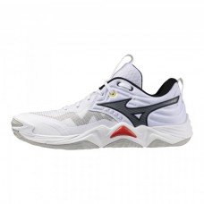 MIZUNO WAVE MOMENTUM ELITE (White/Black/Fiery Red)