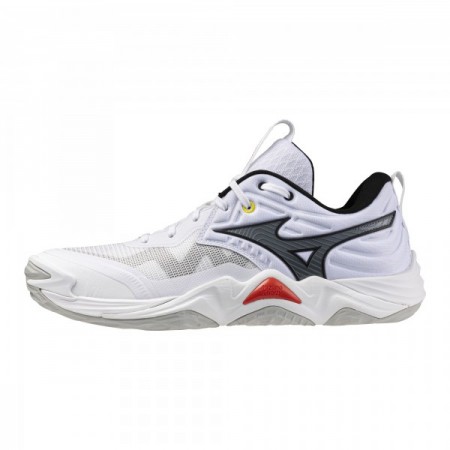 MIZUNO WAVE MOMENTUM ELITE (White/Black/Fiery Red)