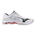 Mizuno Wave Lightning Pro (White/Black/Fiery Red)