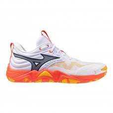 MIZUNO WAVE MOMENTUM ELITE (White / Fiery Coral 2 / Citrus)