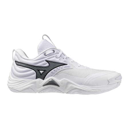 MIZUNO WAVE MOMENTUM ELITE (White/Black)
