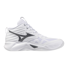 MIZUNO WAVE MOMENTUM PRO MID (White/Silver)