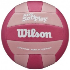 Wilson Volleyball Super Soft Play (Pink)-WV4006002XBOF